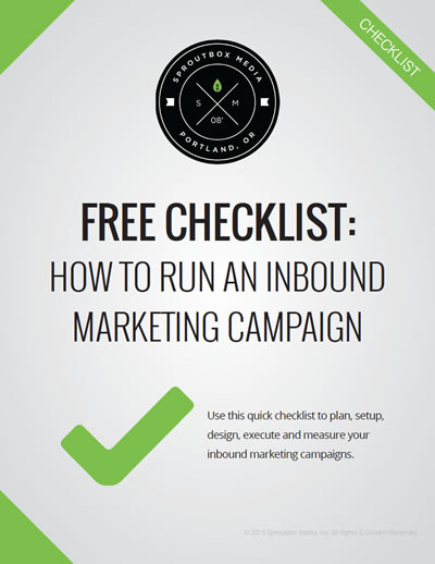 Free Checklist: Inbound Marketing Campaigns